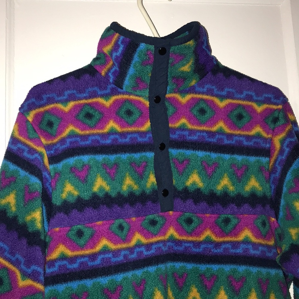 Vintage Merkley Headgear fleece sweater - Picture 5 of 14